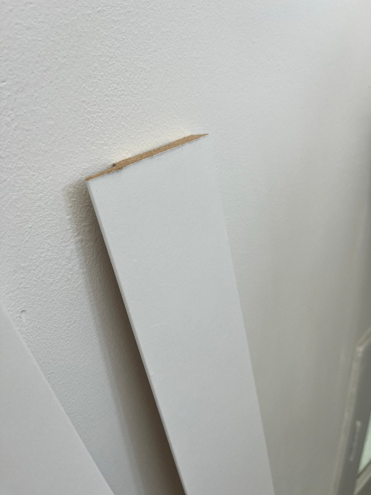 MDF Gladde Plint - RAL 9010, Ophalen, Nieuw, Mdf, 250 cm of meer