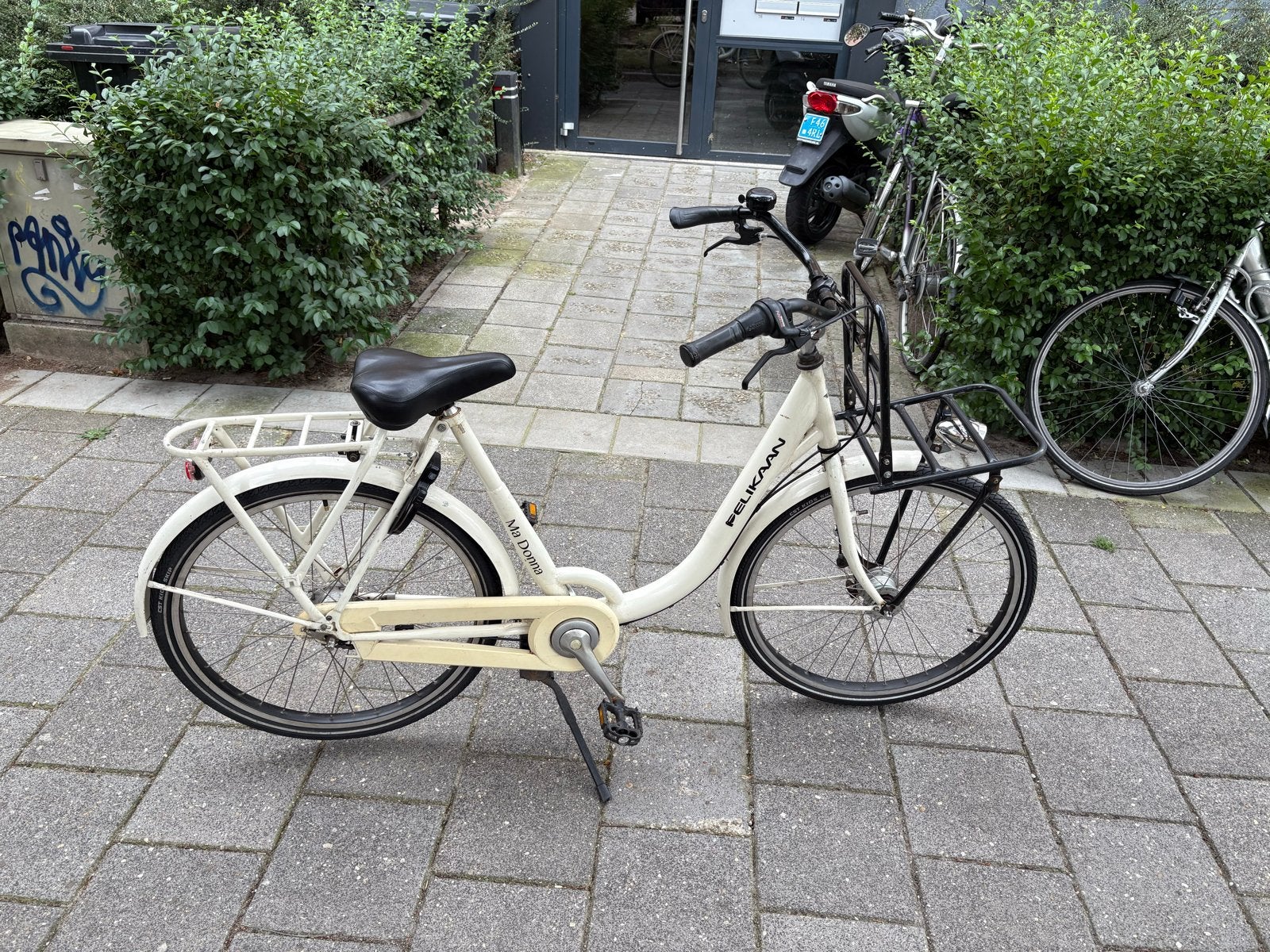Kleine dames transportfiets, Overige merken, Gebruikt, Velgrem, Versnellingen