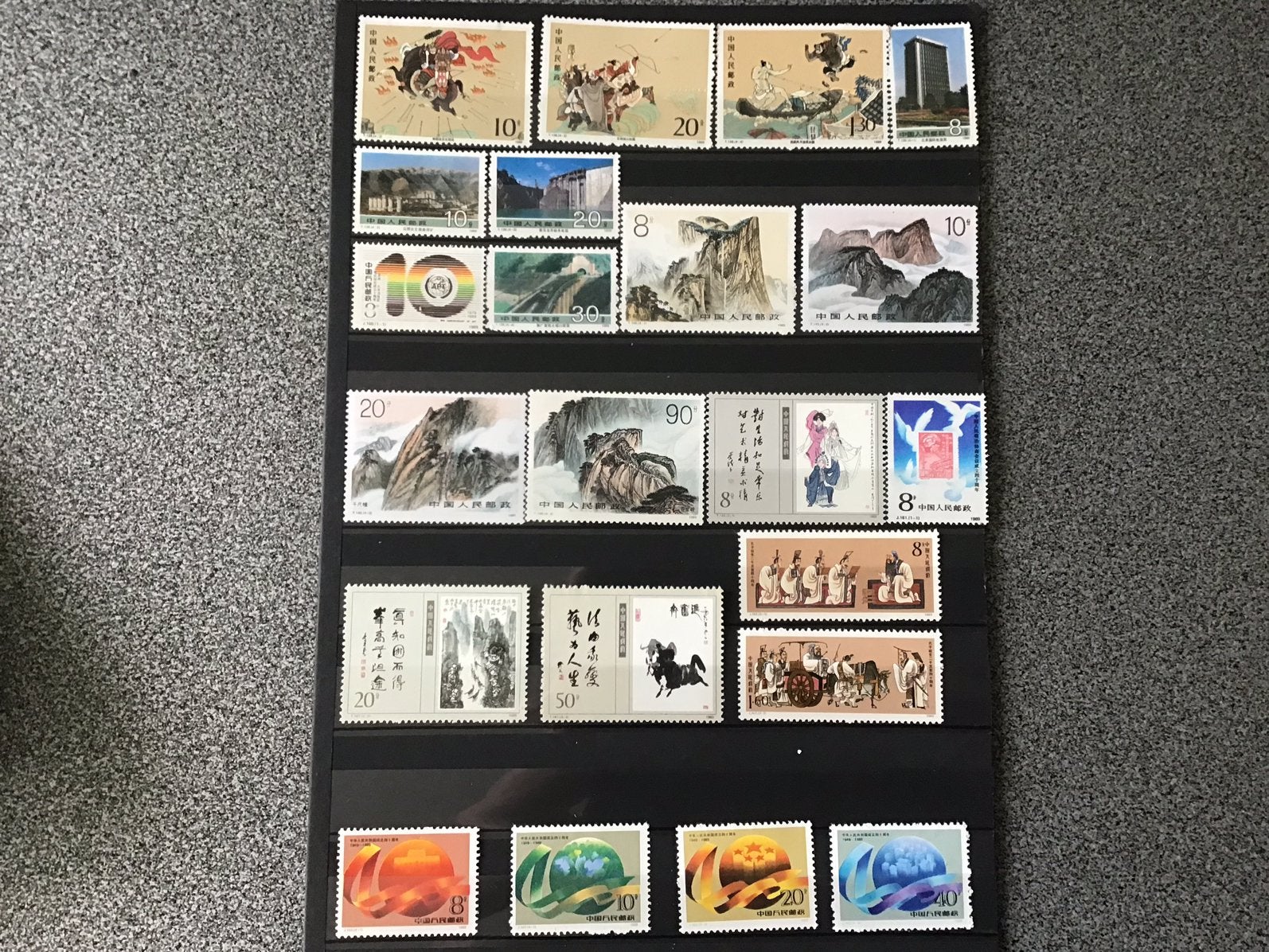 175. 22 x China, Postzegels en Munten, Ophalen of Verzenden, Oost-Azië