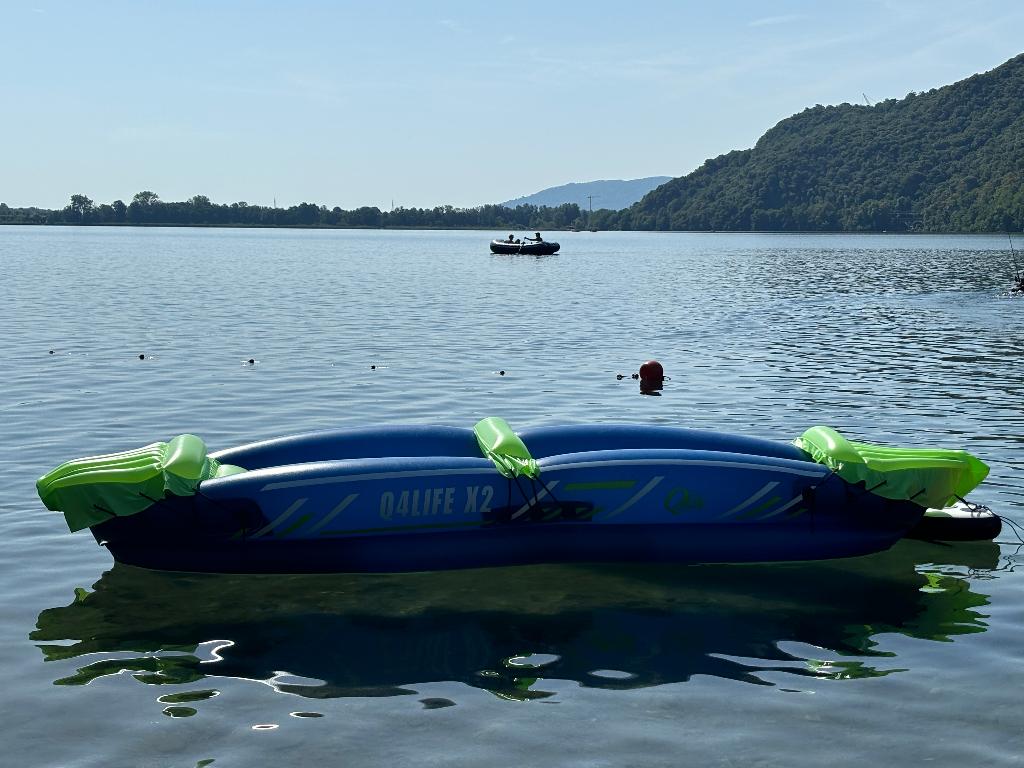 Kayak (Opblaasbaar), Watersport en Boten, Ophalen, Opblaasbaar, Zo goed als nieuw, 2-persoons