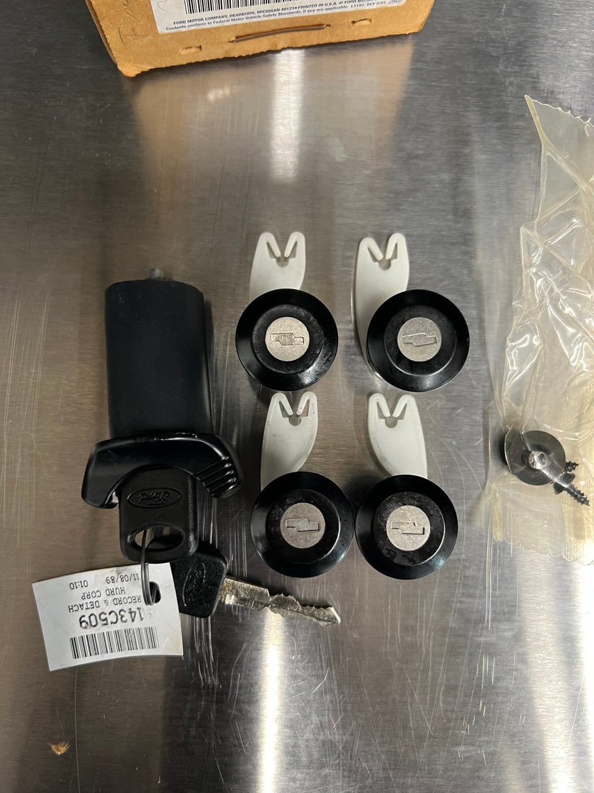 Ford Econoline deursloten set origineel motorcraft!, Ophalen, ., Nieuw, Ford