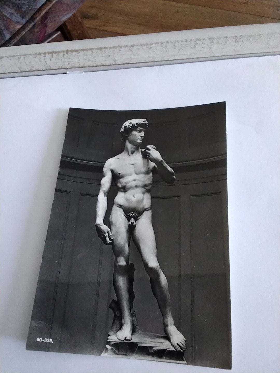 MICHEL-ANGELO.  "DAVID", Ophalen of Verzenden, 1960 tot 1980, Sterren en Beroemdheden