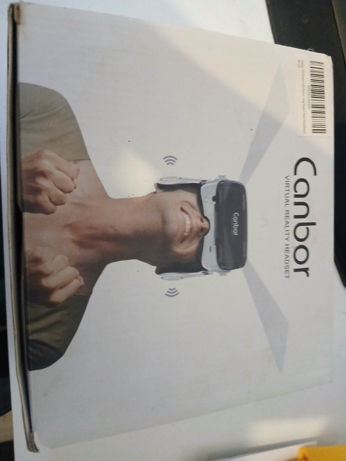 Canbor VR-bril met controller - Virtual Reality Headset, Spelcomputers en Games, Virtual Reality, Ophalen of Verzenden, Zo goed als nieuw
