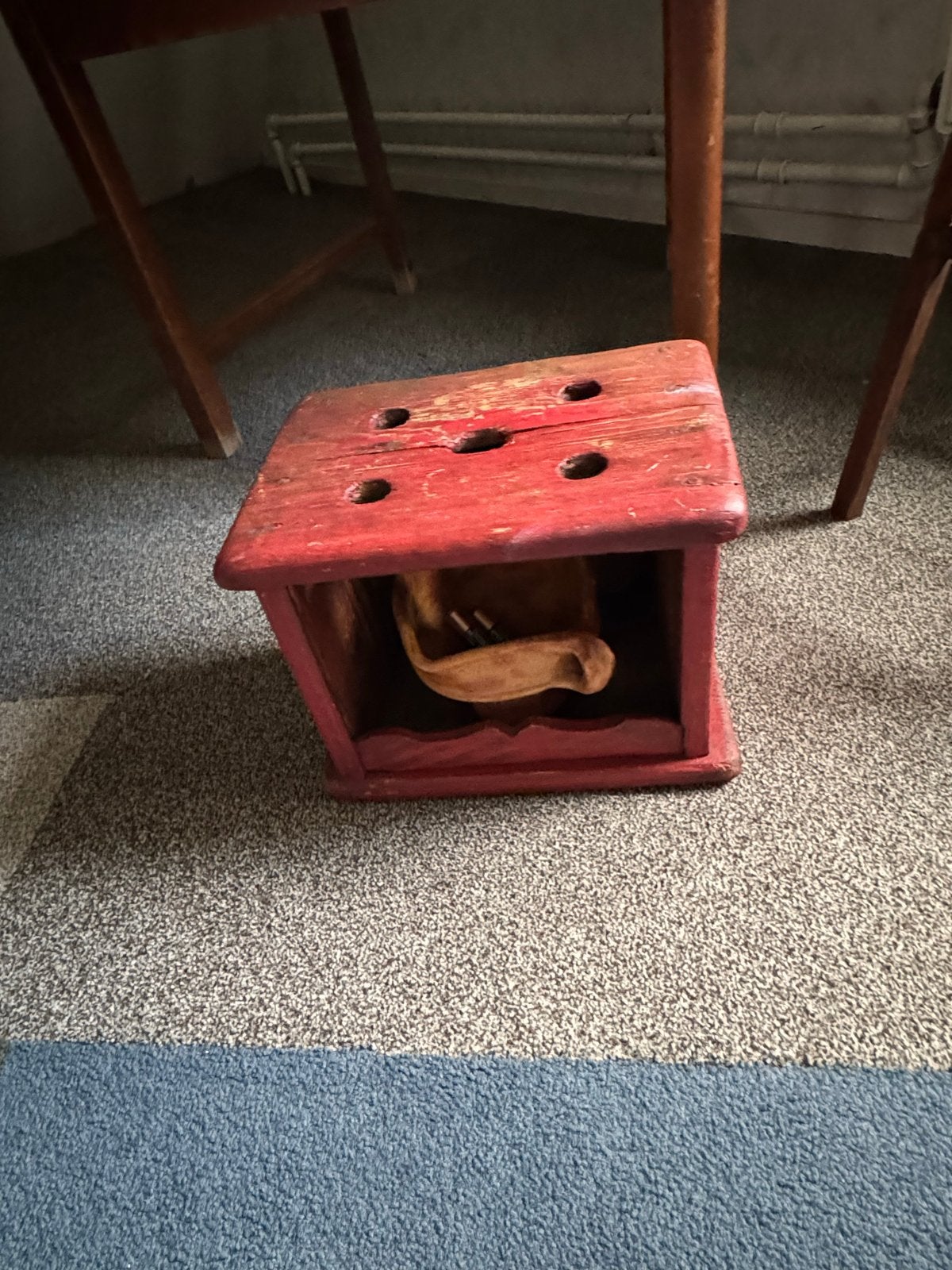 Stoof met vuurpotje, Antiek en Kunst, Ophalen of Verzenden