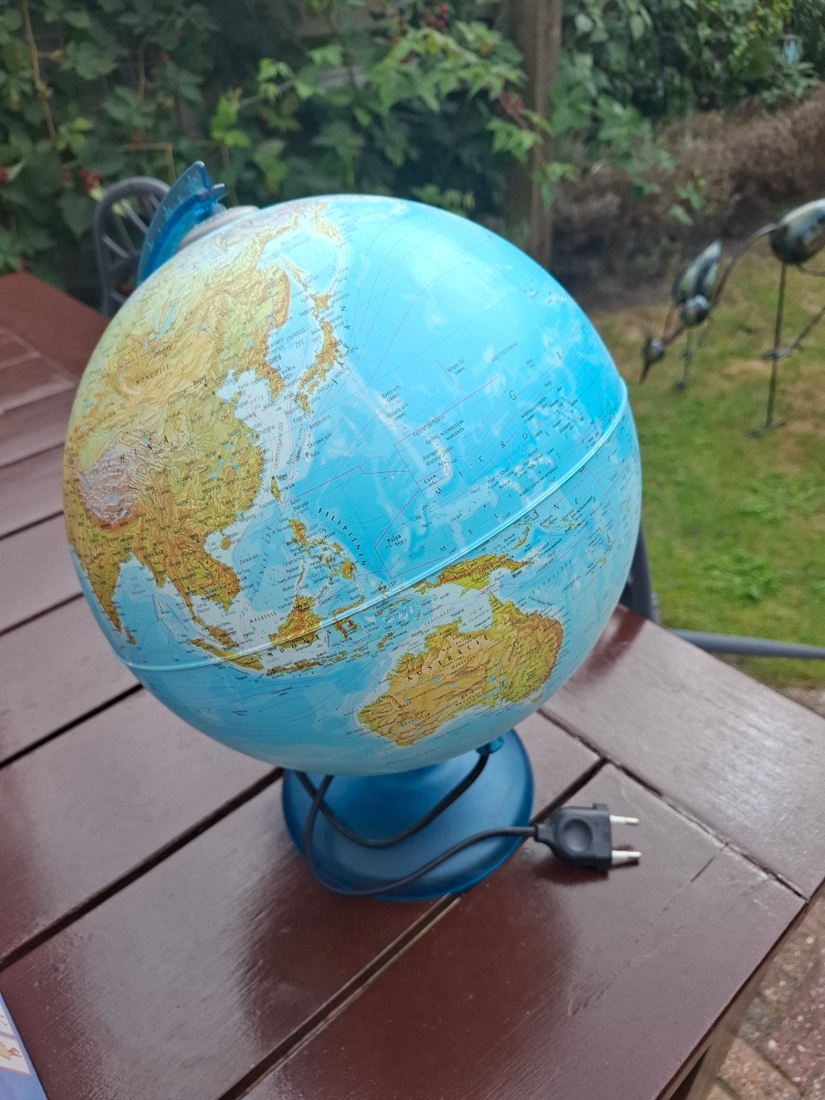Wereldbol - Educatief en Decoratief, Gebruikt, Kunststof, Ophalen of Verzenden, Educatief
