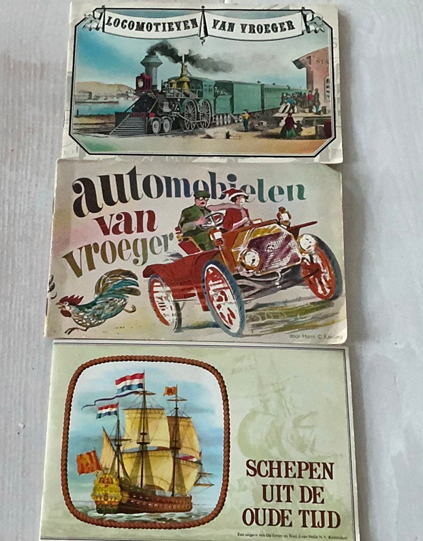 Set van drie nostalgische boekjes uitgegeven door Van Nelle, Boeken, Ophalen of Verzenden, Zo goed als nieuw