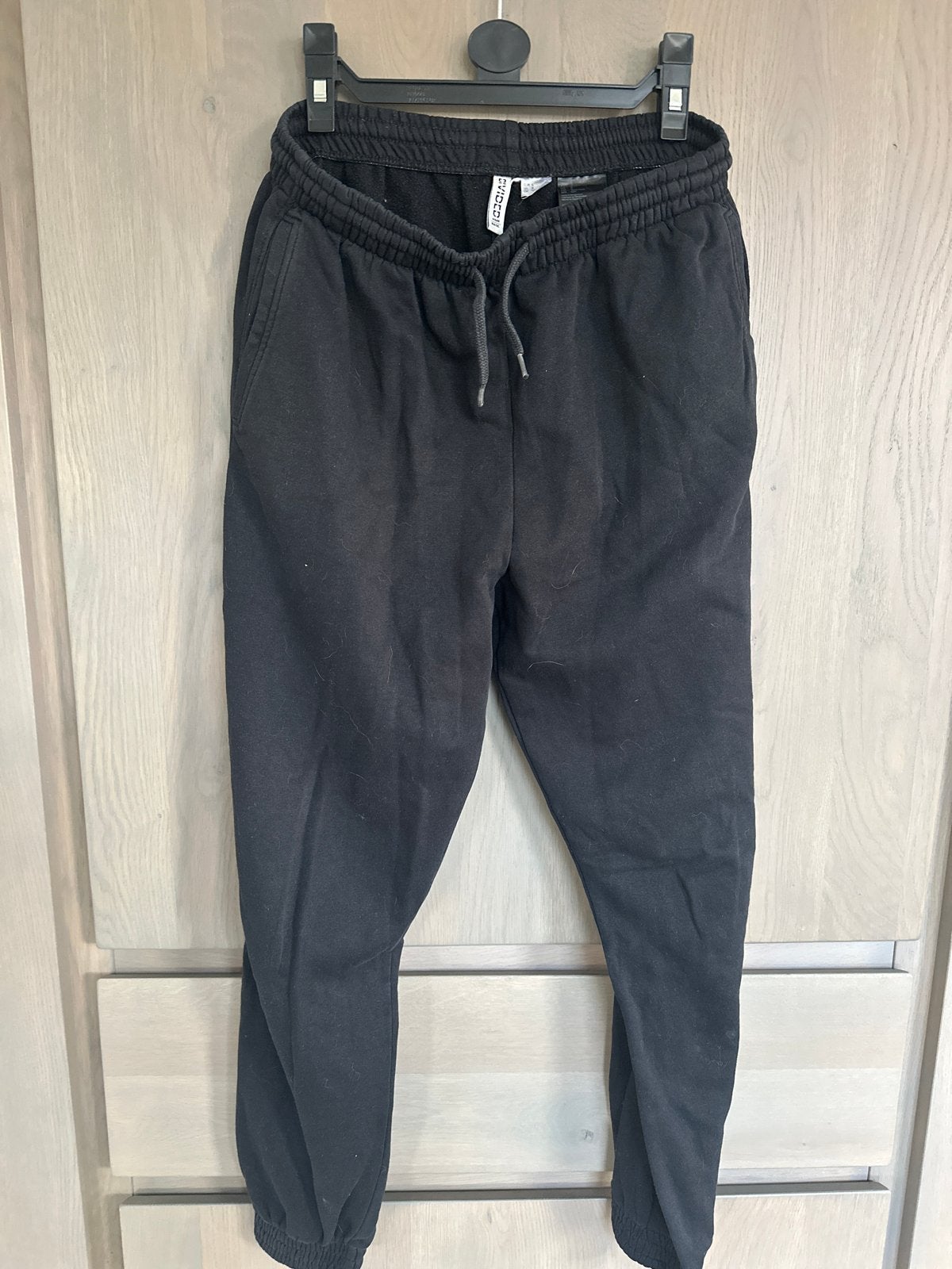 Zwarte joggingbroek H&M Divided, maat S, Kleding | Dames, Ophalen, Zwart, Maat 36 (S), Lang