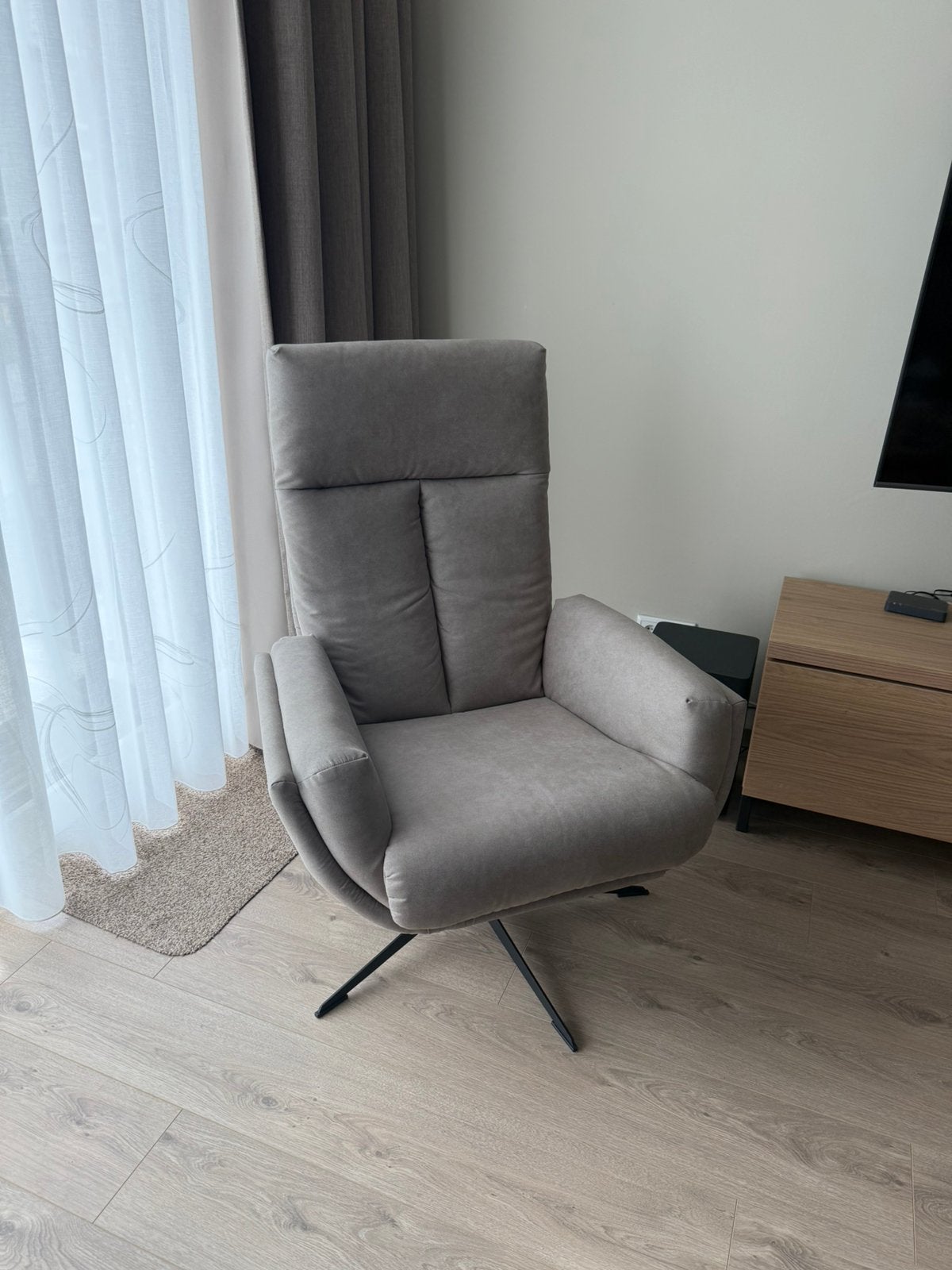 Zitstoel, Huis en Inrichting, Fauteuils, Ophalen, Minder dan 75 cm, Zo goed als nieuw, 75 tot 100 cm