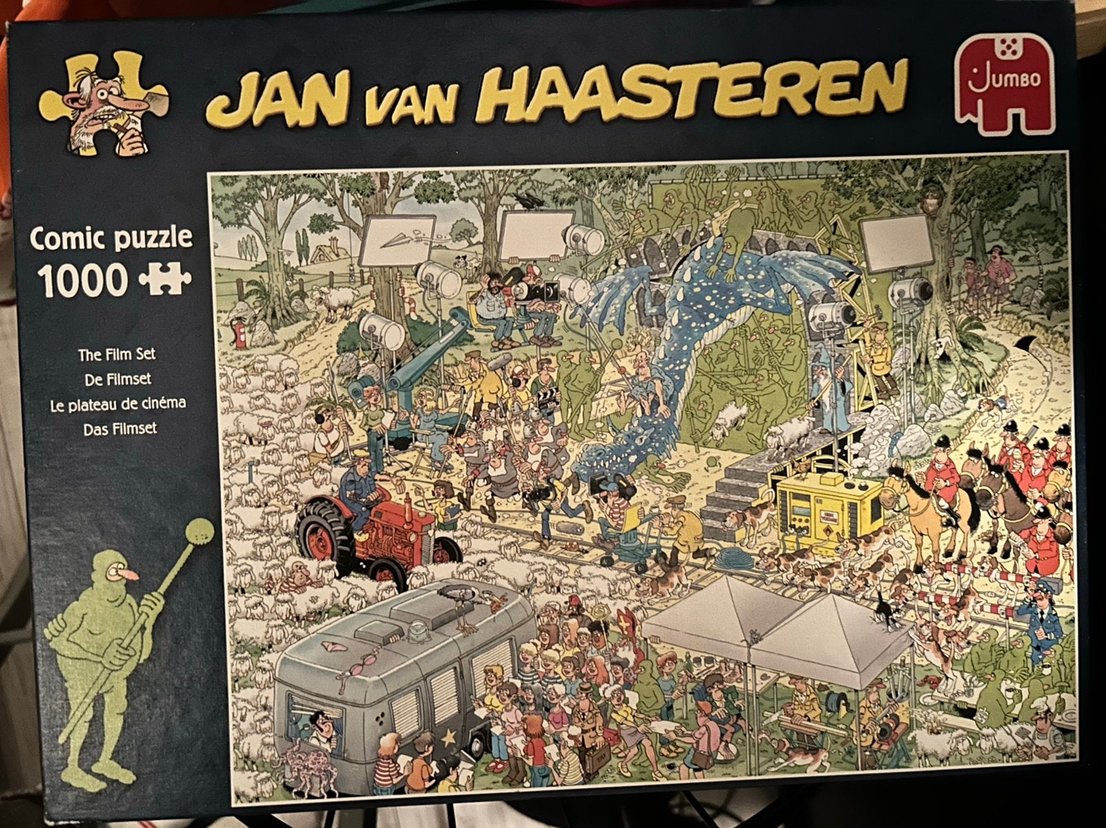 Jan van haasteren de filmset