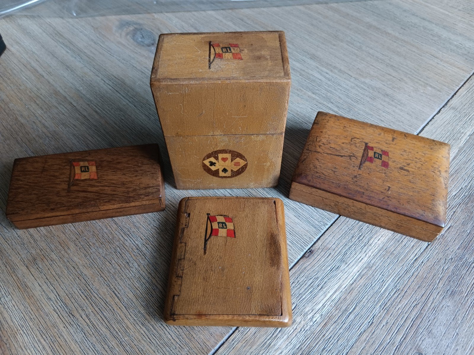 Rotterdamsche Lloyd set, antiek jaren 20/30., Ophalen of Verzenden, Overige soorten, Nederland, Overige typen