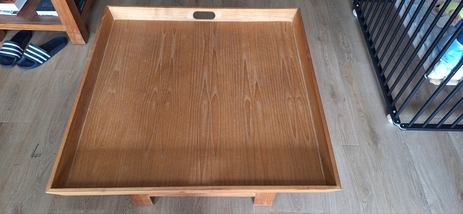 Houten Dienblad - Vierkant Serveerblad met Handvatten, Ophalen, Gebruikt, Vierkant, Dienblad