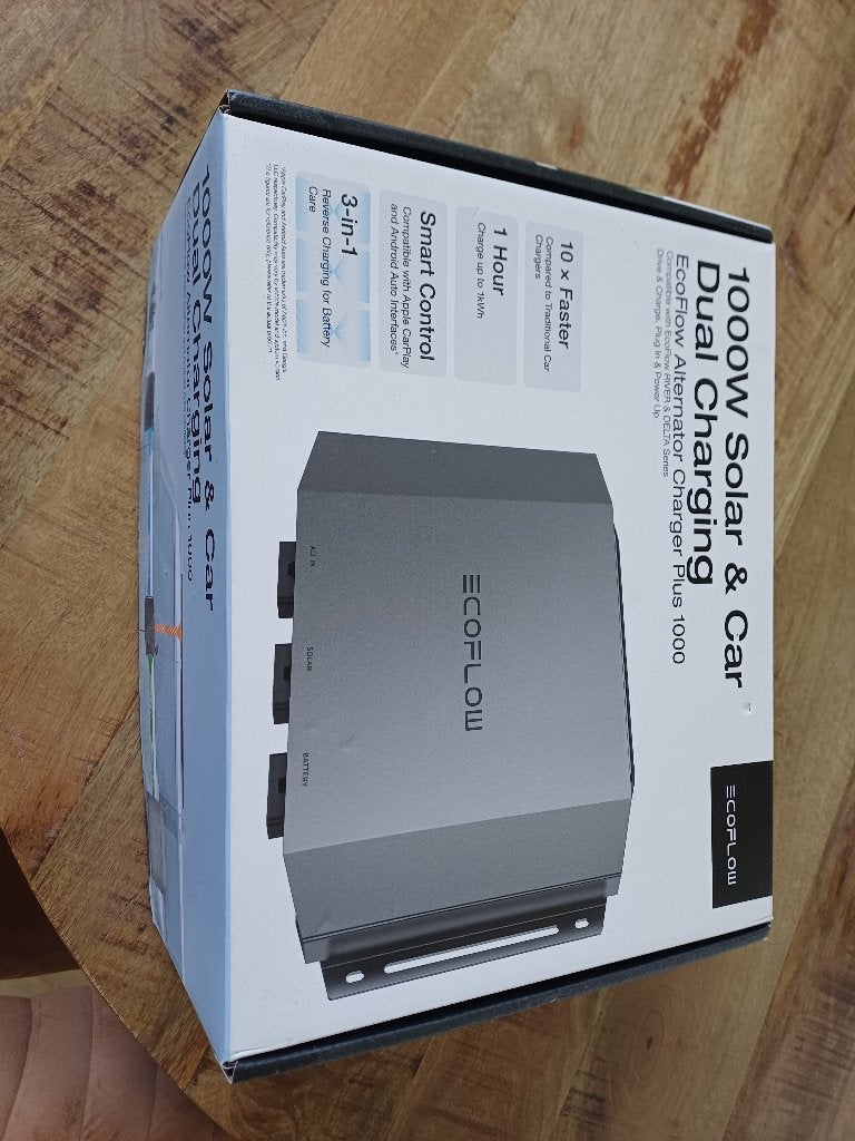 EcoFlow Alternator Charger Plus 1000 – 1000W – nieuw in doos, Ophalen of Verzenden, Nieuw, Laadpaal