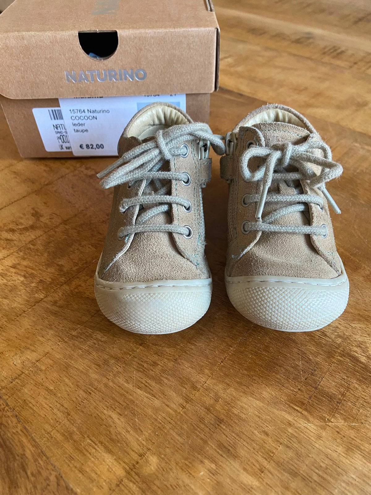 Naturino babyschoenen maat 21, Jongetje of Meisje, Ophalen of Verzenden, Gebruikt, Schoentjes