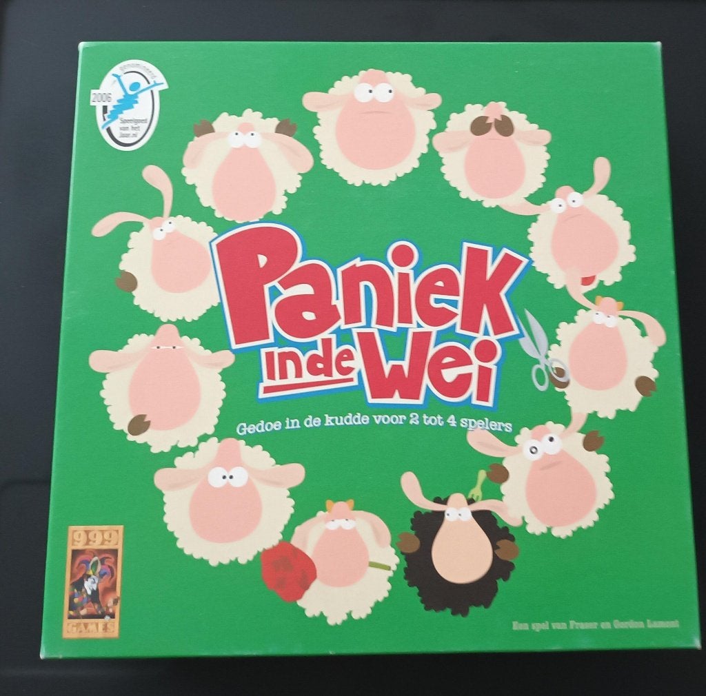 Op zoek naar het zwarte schaap, Drie of vier spelers, Ophalen of Verzenden, Zo goed als nieuw, 999Games