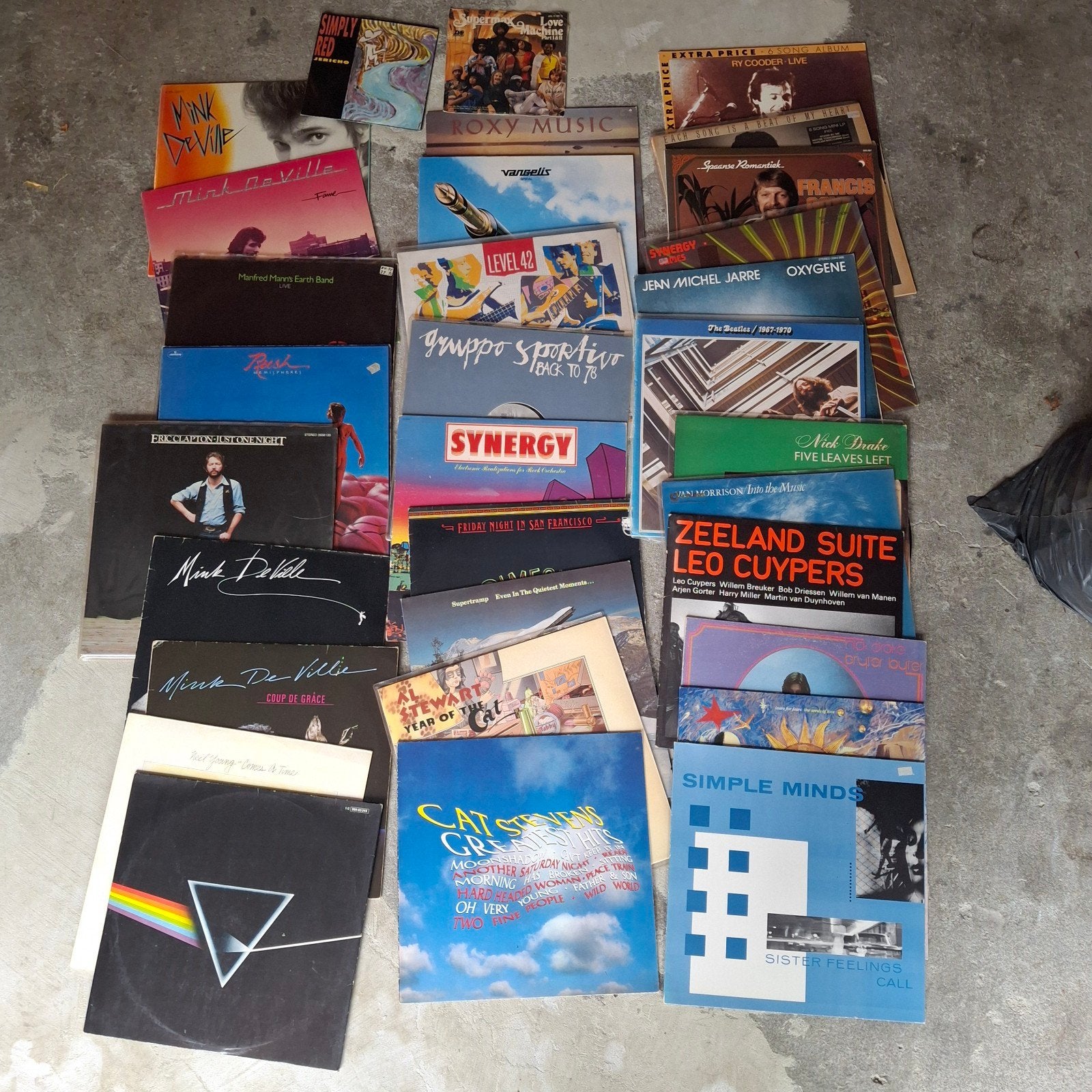 +140 LP's -talk talk, Supertramp, Nick Drake, van morrison, Ophalen, LP, Gebruikt, Pop