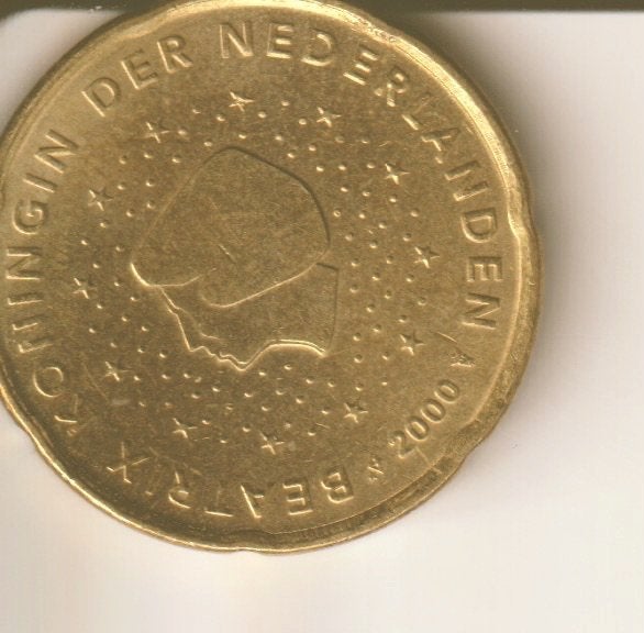 20 cent 2000 nederland, Postzegels en Munten, Munten | Europa | Euromunten, Verzenden, Overige landen, 20 cent