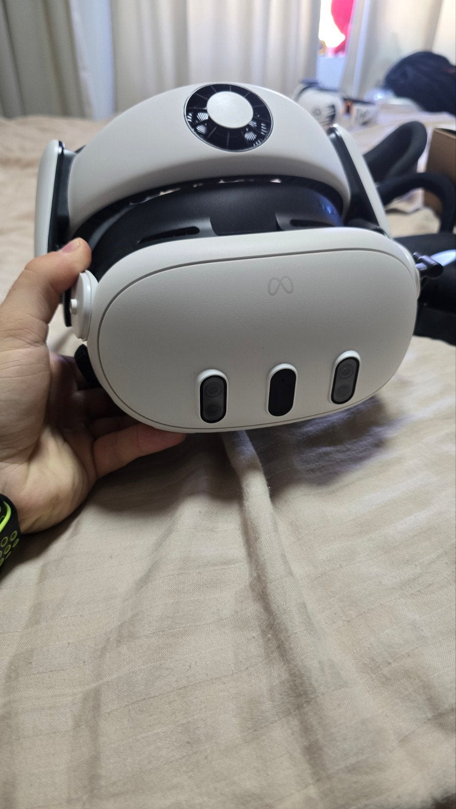 Meta Quest 3 512 GB - Zo goed als nieuw met accessoires, Spelcomputers en Games, Virtual Reality, Ophalen of Verzenden, Zo goed als nieuw
