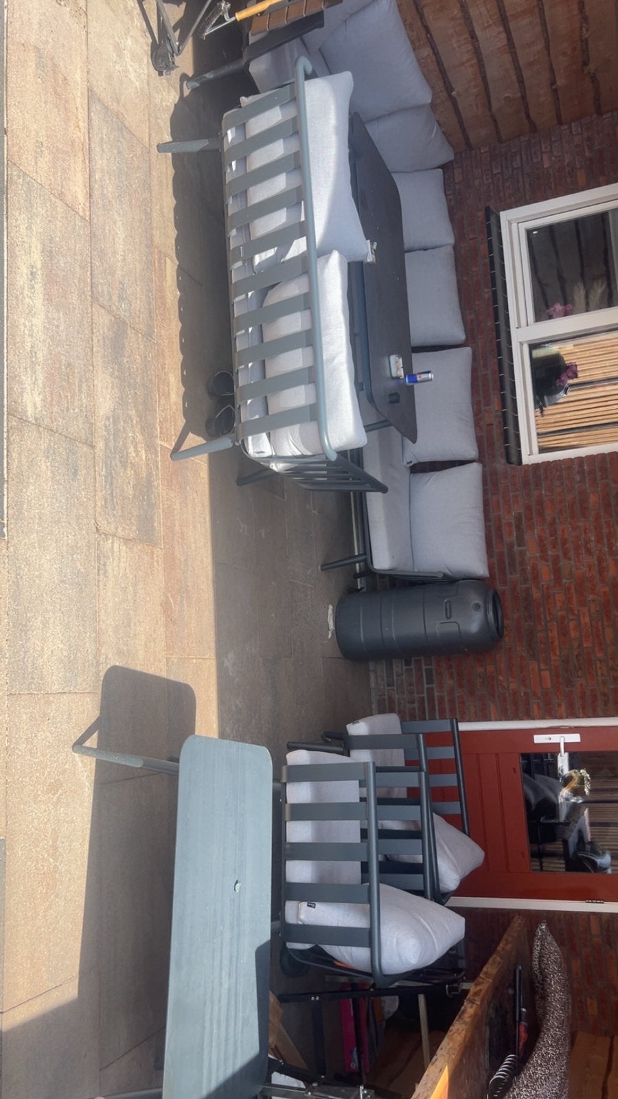 72 tegels 80x40x4 cm - Ideaal voor terras of pad, Ophalen, Gebruikt, 40 tot 60 cm, 10 m² of meer