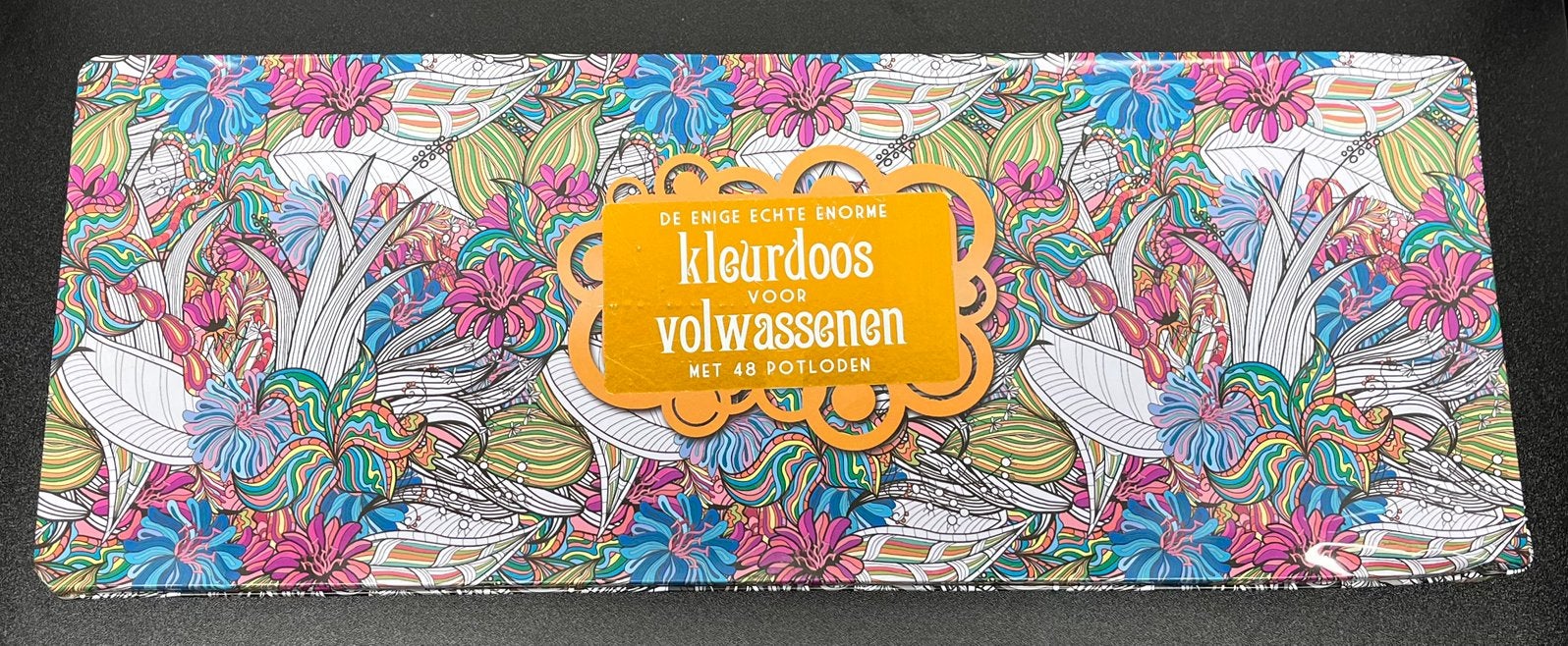 Kleurdoos voor volwassenen met 48 potloden (gebruikt), Ophalen of Verzenden, Gebruikt, Potlood of Stift