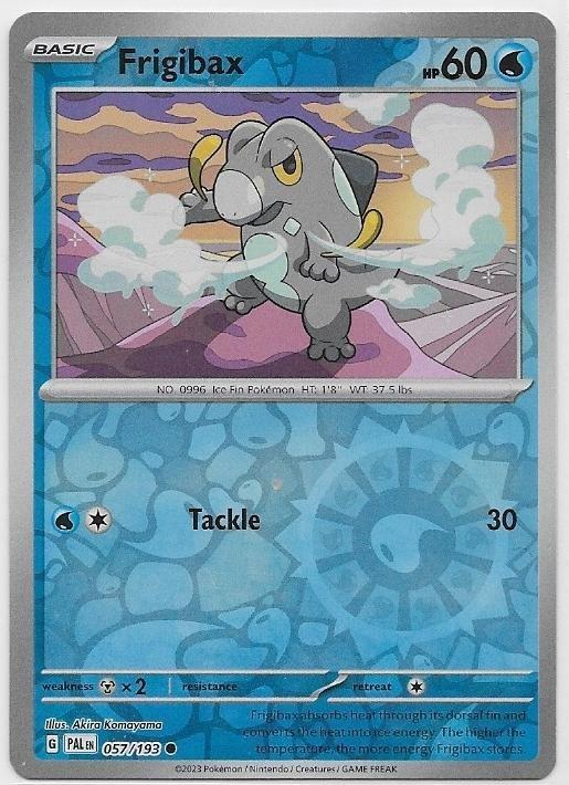 Paldea Evolved,  Frigibax [reverse] 57/193, Verzenden, Nieuw, Losse kaart