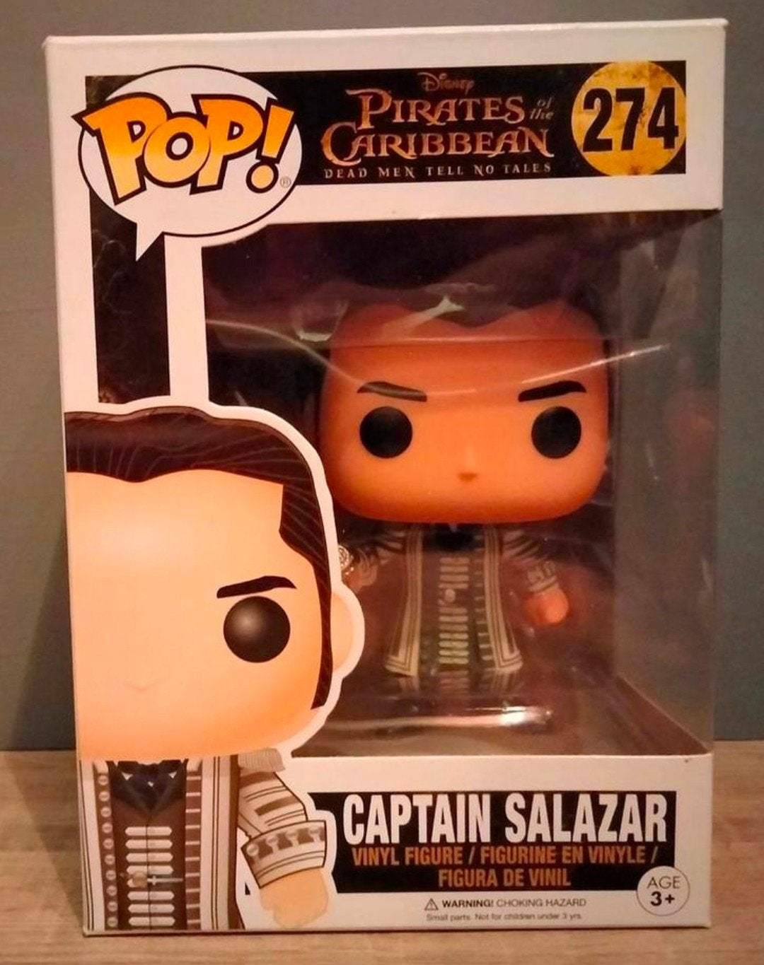 274 Captain Salazar Pirates Of The Caribbean Funko Pop, Verzamelen, Ophalen of Verzenden, Nieuw