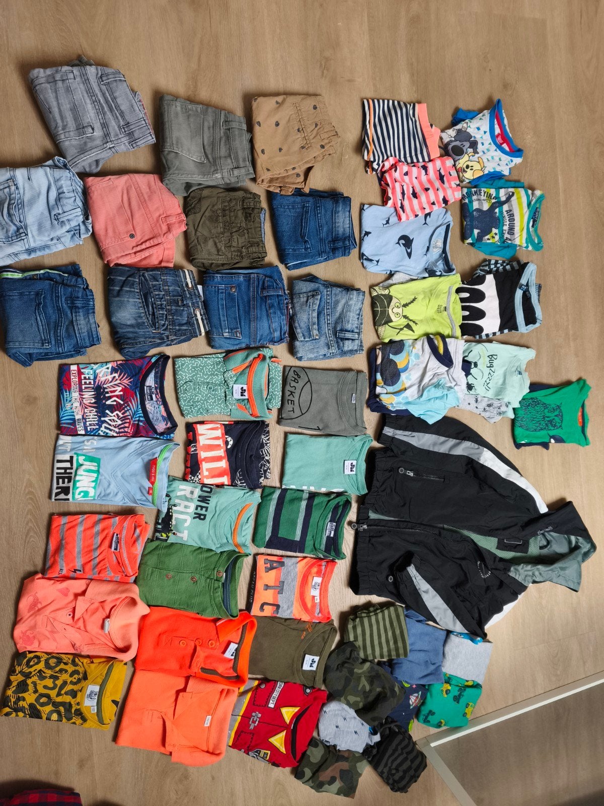 Groot zomerkledingpakket jongens maat 110 (diverse winkels), Ophalen of Verzenden, Gebruikt, Maat 110
