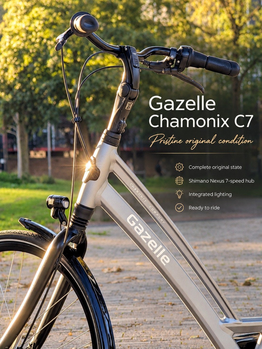 GAZELLE CHAMONIX C7 IN PRESTINE CONDITION