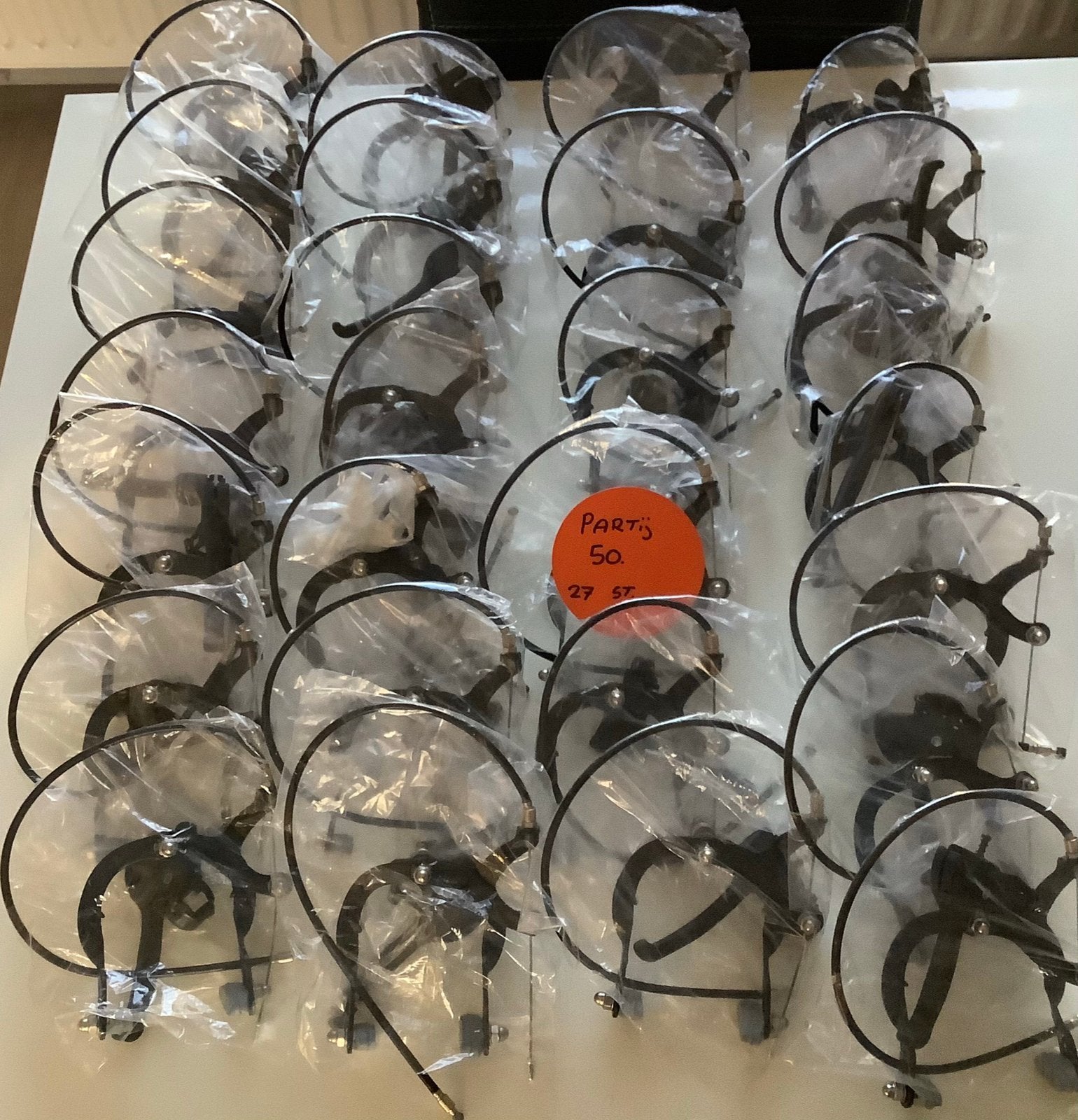 partij knijpremsetjes voor 12 inch fietsjes. ( partij 50), Ophalen of Verzenden, Nieuw