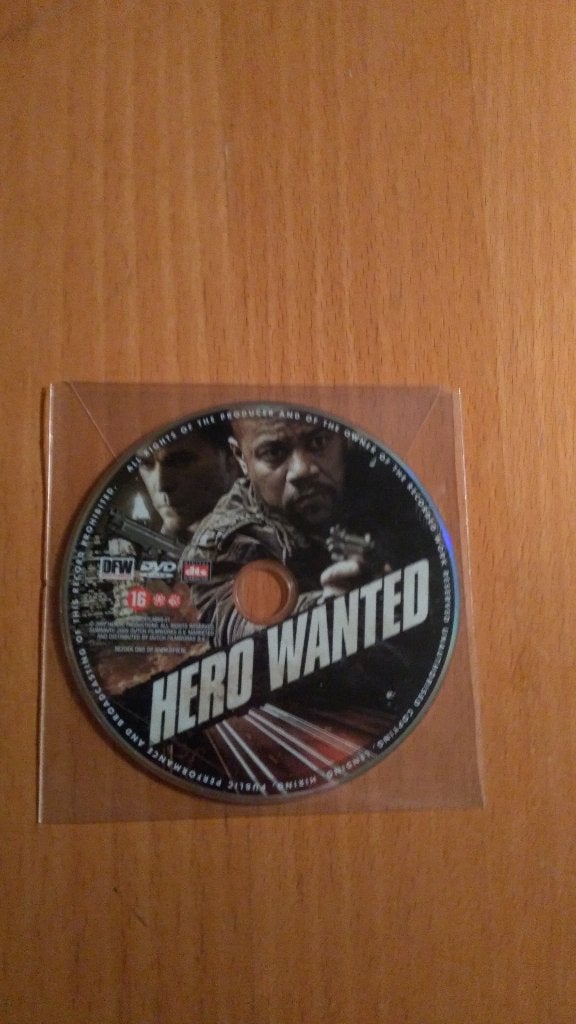 DVD Hero Wanted (alleen DVD), Alle leeftijden, Ophalen, Gebruikt