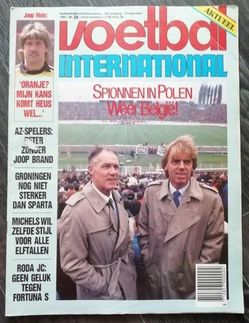 Voetbal International, 20e  jaargang, nr. 38, 1985, Verzamelen, Sportartikelen en Voetbal, Ophalen, Gebruikt, Overige binnenlandse clubs