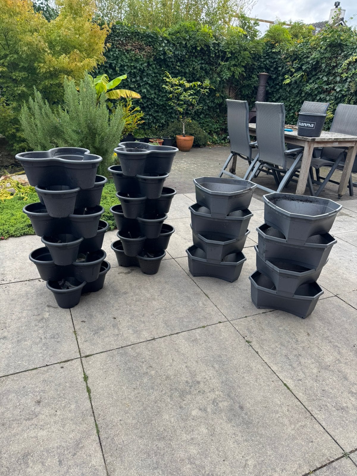 Planten torens, Ophalen, Gebruikt, Rond, Minder dan 30 cm