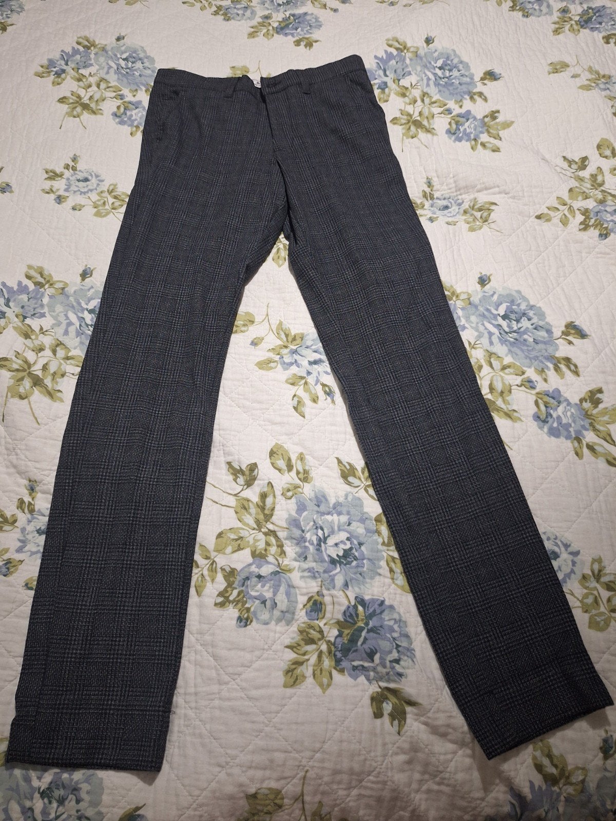 broek antraciet ruit, Jack &Jones, W 30L 34, Ophalen of Verzenden, Zo goed als nieuw, Grijs