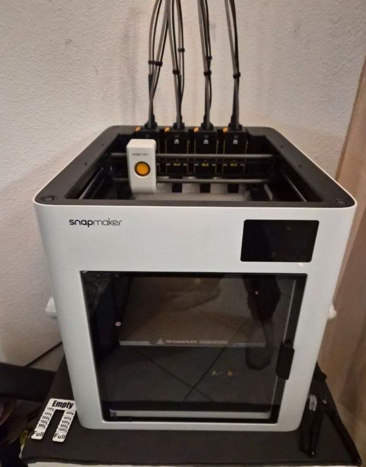 Snapmaker U1 3D printer, Computers en Software, 3D Printers, Zo goed als nieuw, Ophalen