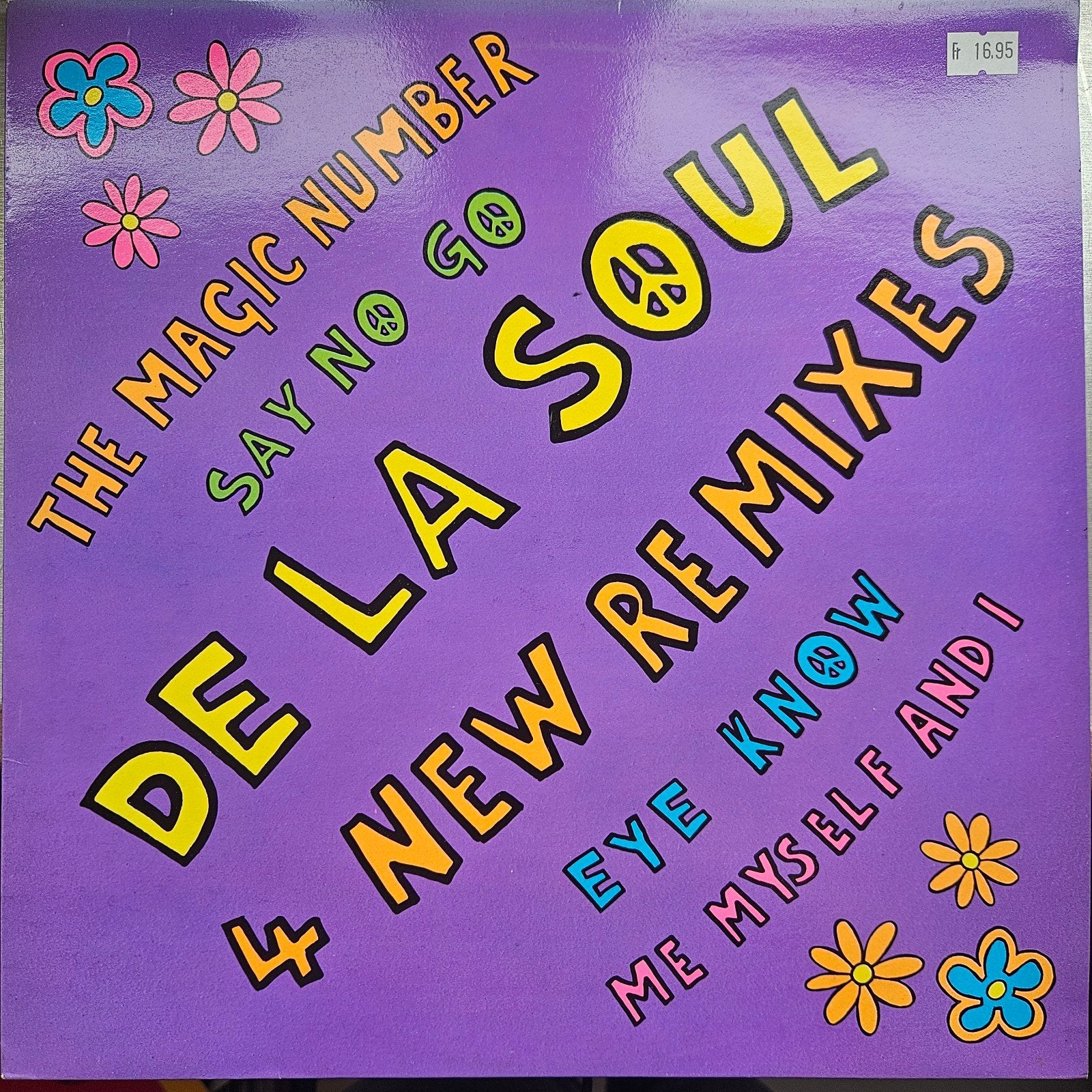 De La Soul - 4 Remixes: The Magic Number / Say No Go / Eye K, Ophalen of Verzenden, 12 inch
