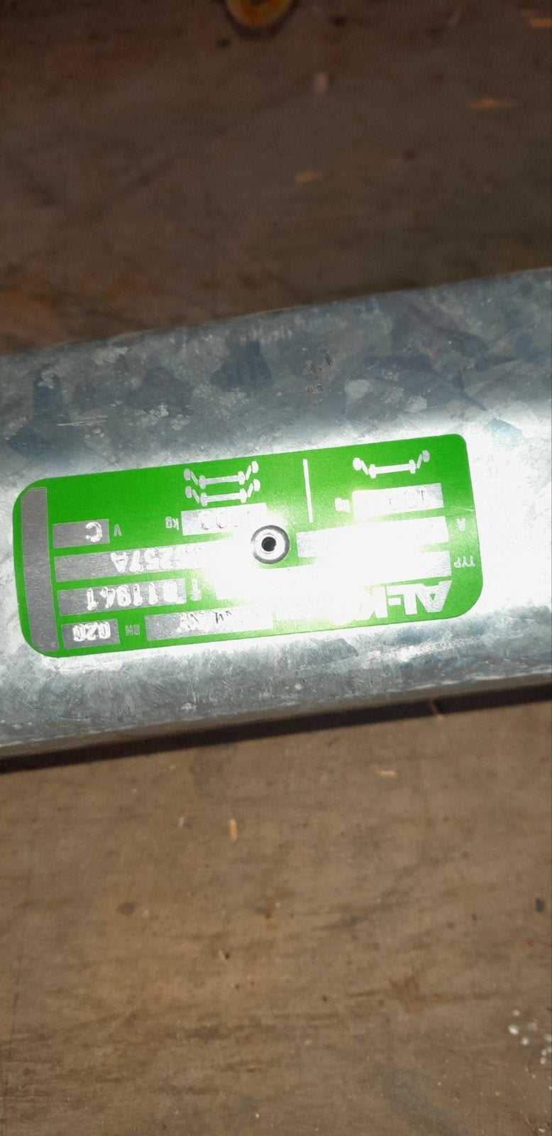 2 torsie assen 1000kg, Ophalen of Verzenden
