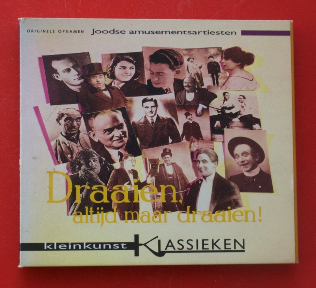 digipack Draaien altijd maar draaien! Joodse amusementen, Musical, Ophalen of Verzenden, Gebruikt, Verzamelalbum