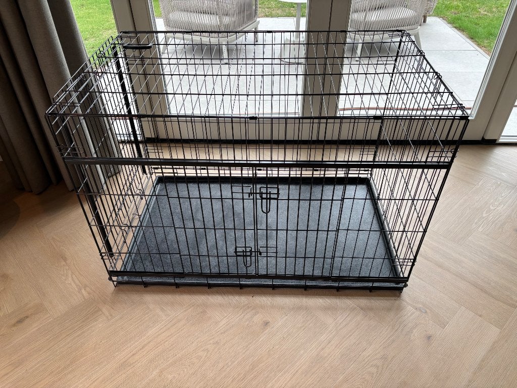 Bench Adori XXL 122 x 76 x 84 cm met schuifdeuren, Dieren en Toebehoren, Ophalen, Zo goed als nieuw