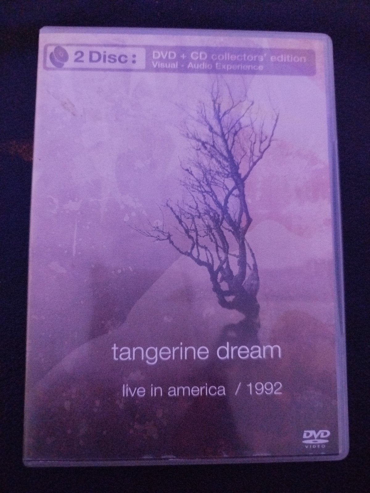 TANGERINE DREAM LIVE IN AMERICA 1992 DVD/CD, Engels, Alle leeftijden, Engels, Zo goed als nieuw