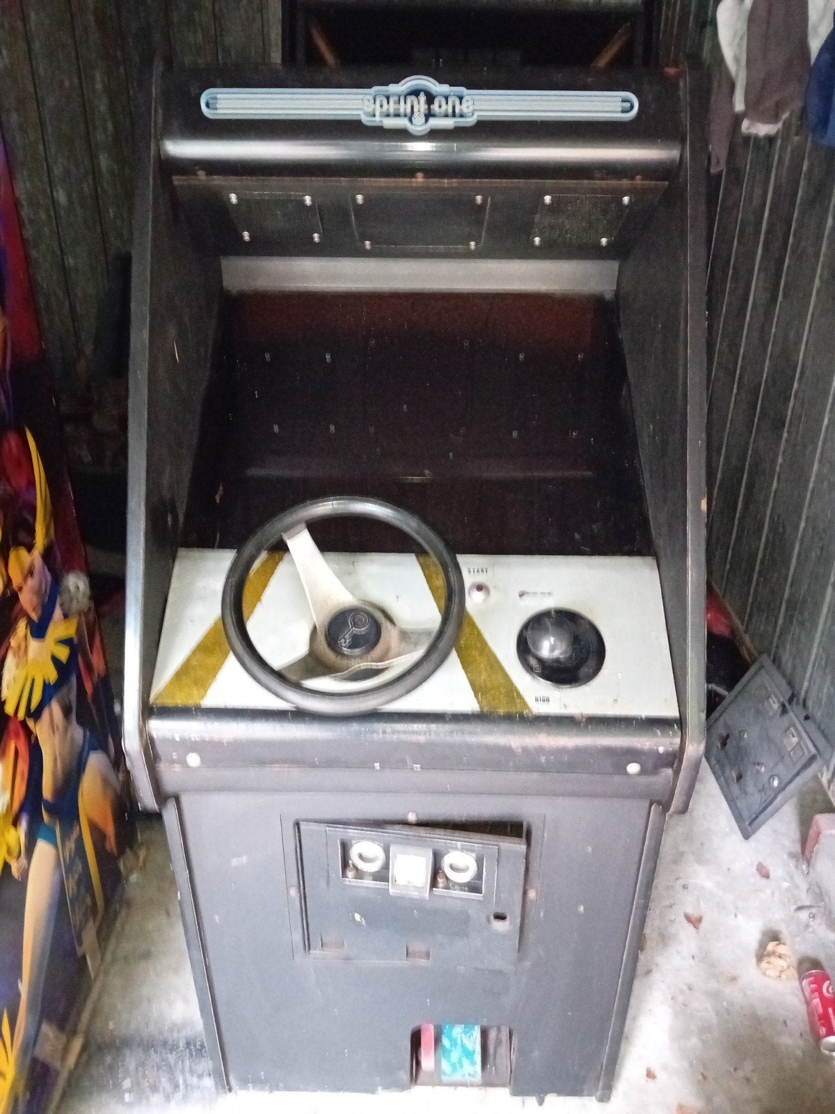 Sprint one,Kee Games,Atari., Ophalen, Gebruikt
