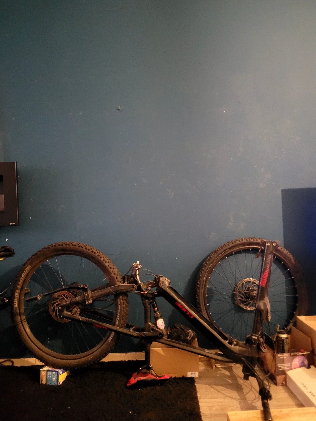 Mountain-ebike voor reparatie-check description, Fietsen en Brommers, Fietsen | Crossfietsen en BMX, 24 inch of meer, Gebruikt