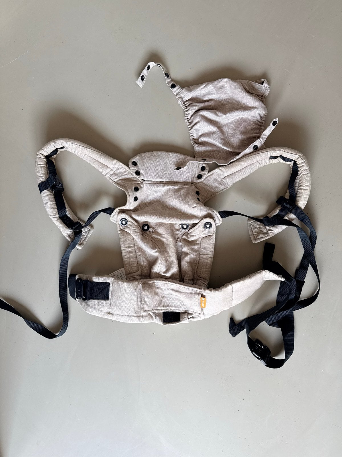 Tula draagzak explore linen, Overige merken, Buik of Rug, Ophalen of Verzenden, Zo goed als nieuw