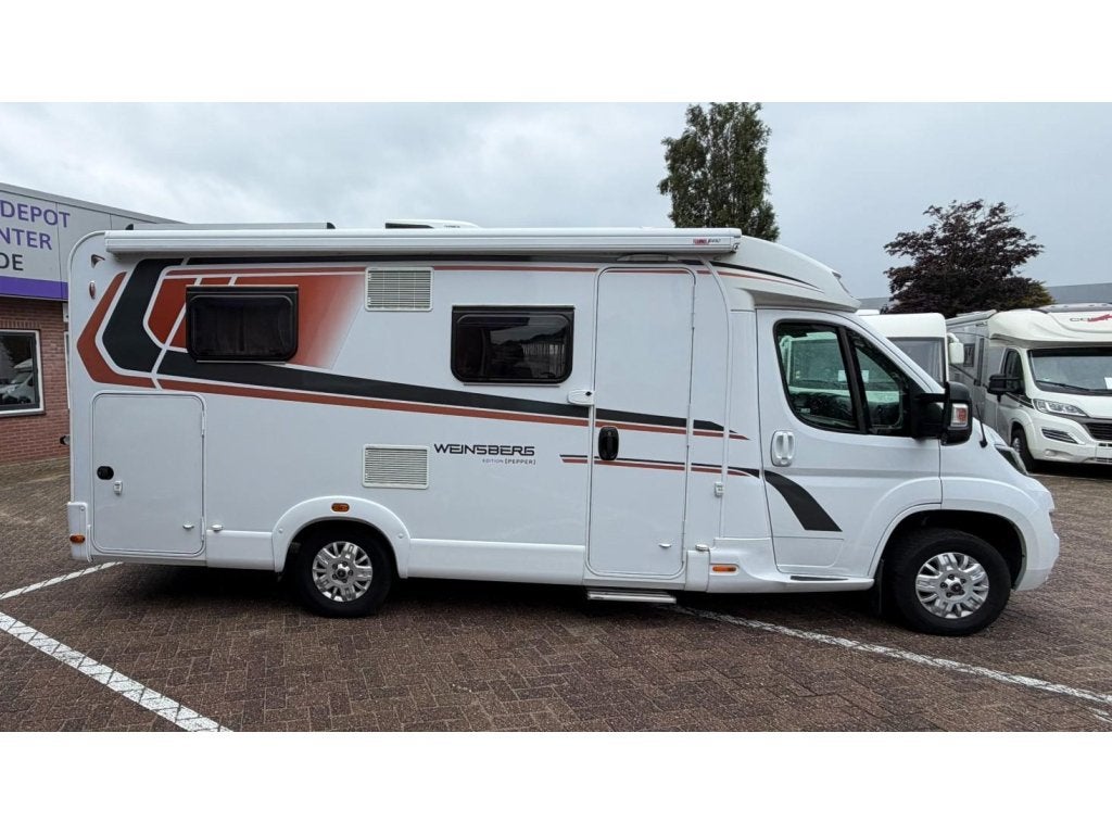 Weinsberg CaraCompact Pepper Lengtebedden DakAirco Compleet!, Weinsberg, Tot en met 2, 6 tot 7 meter, Bedrijf