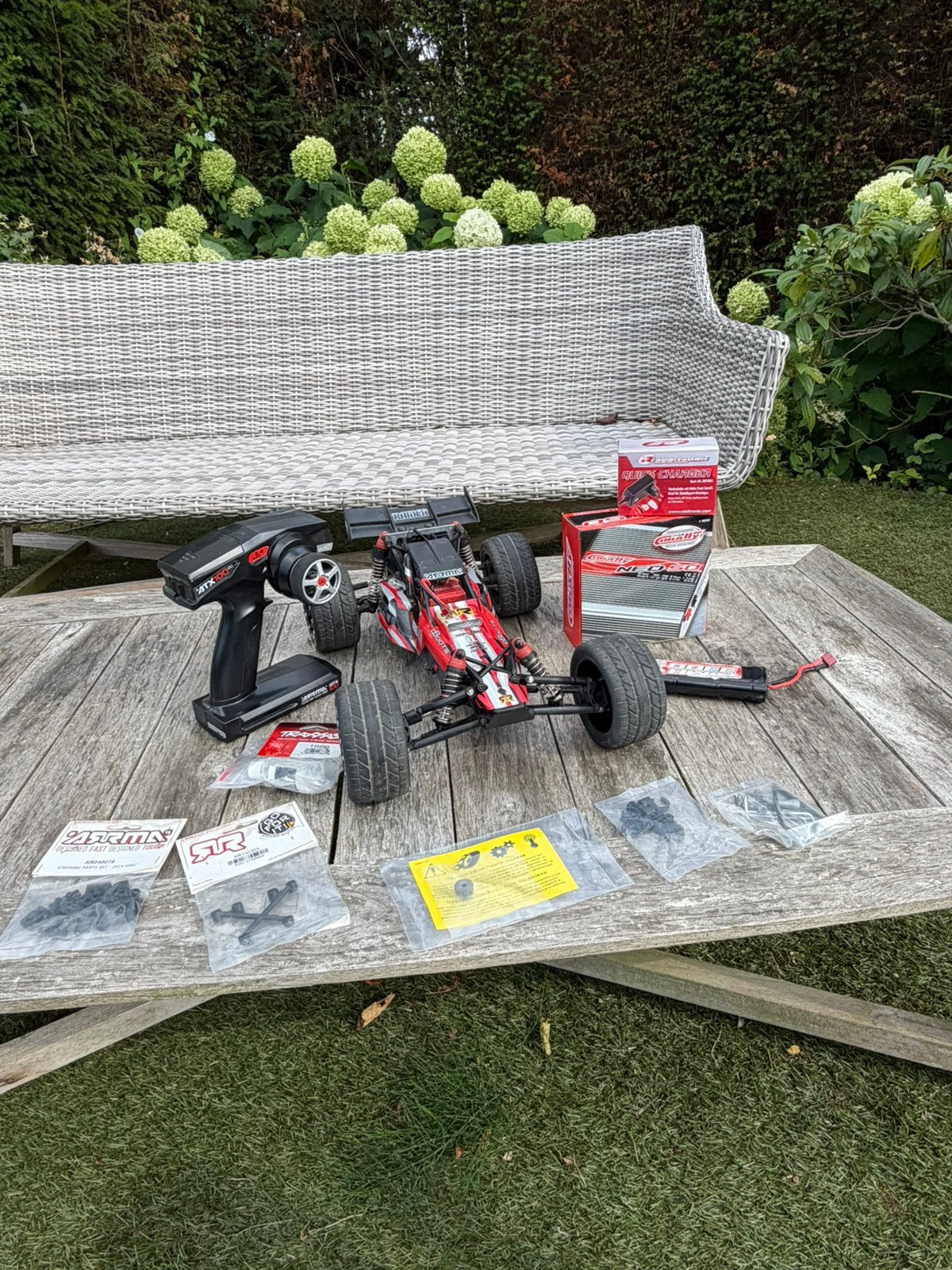 Arrma Raider BLS RC Buggy, Hobby en Vrije tijd, Modelbouw | Radiografisch | Auto's, Gebruikt, Auto offroad, Schaal 1:10, Ophalen