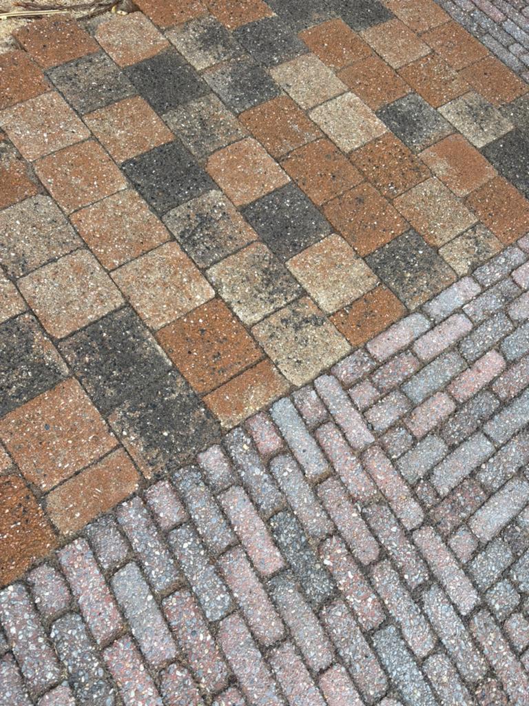 Trommelsteentjes 6 m2 - Gratis af te halen, Tuin en Terras, Ophalen, Gebruikt, Klinkers, 5 tot 10 m²