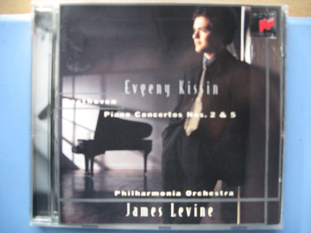 Beethoven, pianoconcerten 1 en 5, Kissin, Cd's en Dvd's, Ophalen of Verzenden, Romantiek, Zo goed als nieuw, Orkest of Ballet