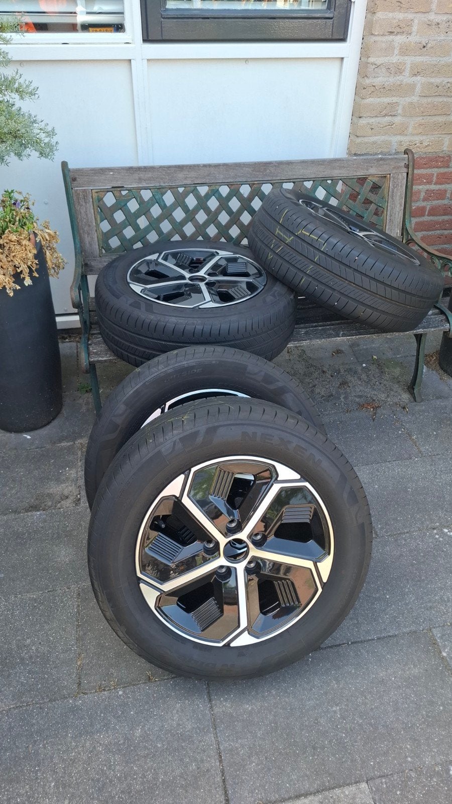 kia niro velgen 16 inch incl banden., Ophalen, Nieuw, Kia