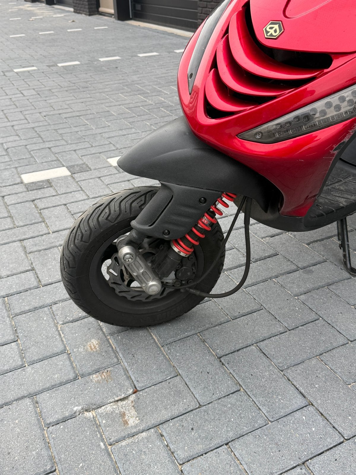 Piaggio Zip 172cc Malossi Brom SP vork, Ophalen of Verzenden, Zo goed als nieuw, Tweetakt, Zip