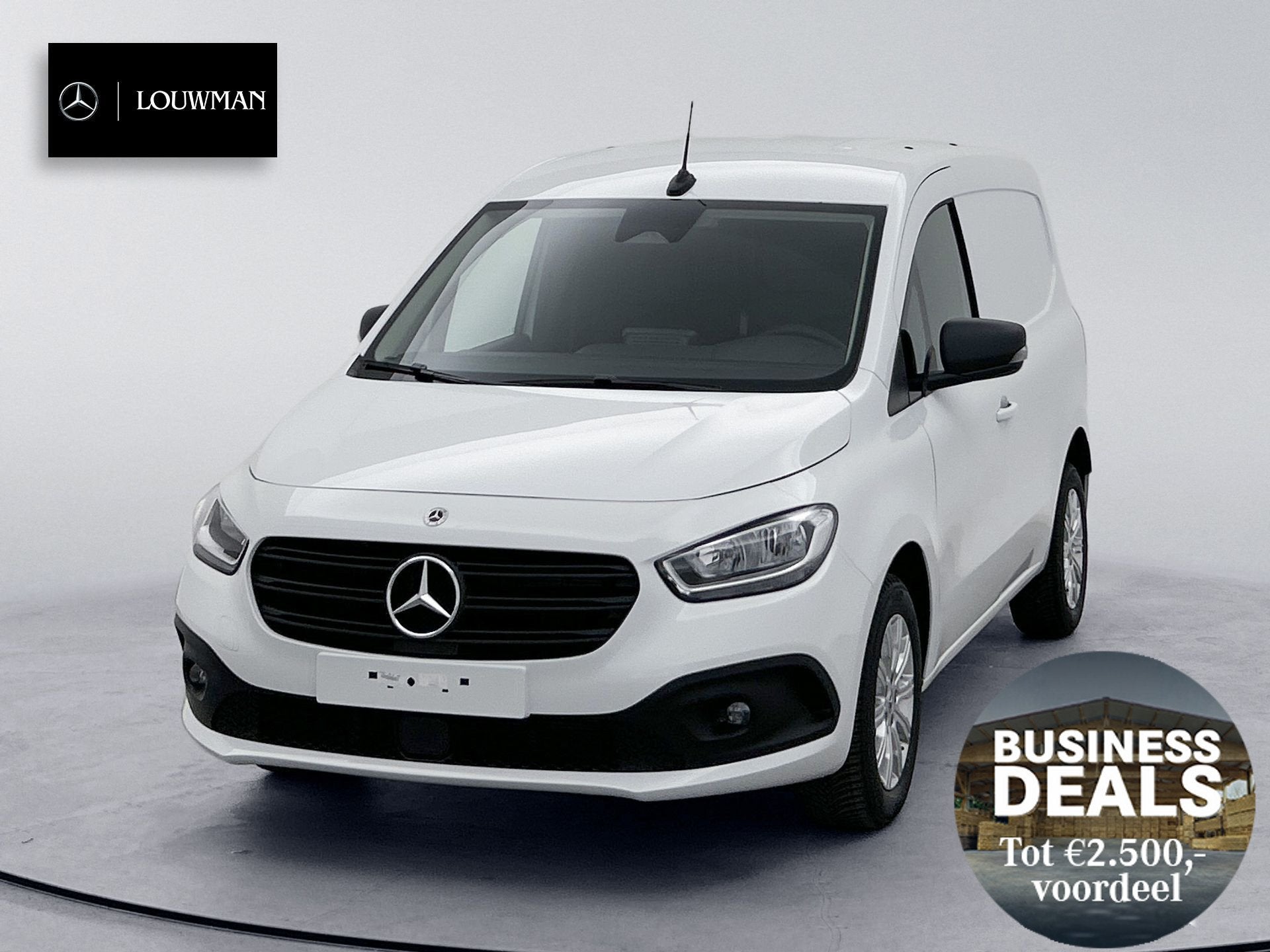 Mercedes-Benz Citan 113 L1 Benzine Automaat PRO | Winterpakk, 4 cilinders, Wit, Mercedes-Benz, Bedrijf