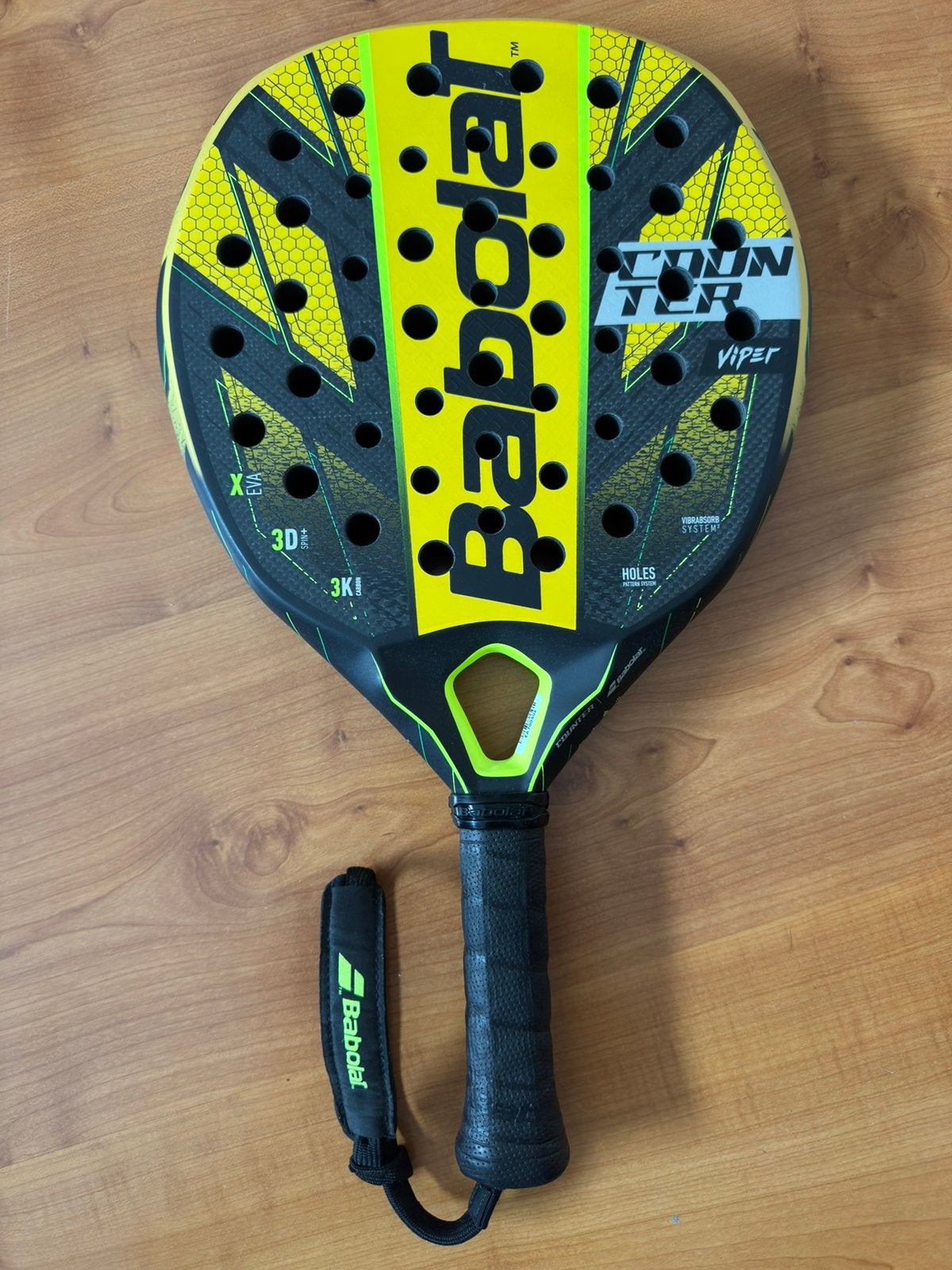Babolat counter viper padelracket., Ophalen of Verzenden, Zo goed als nieuw