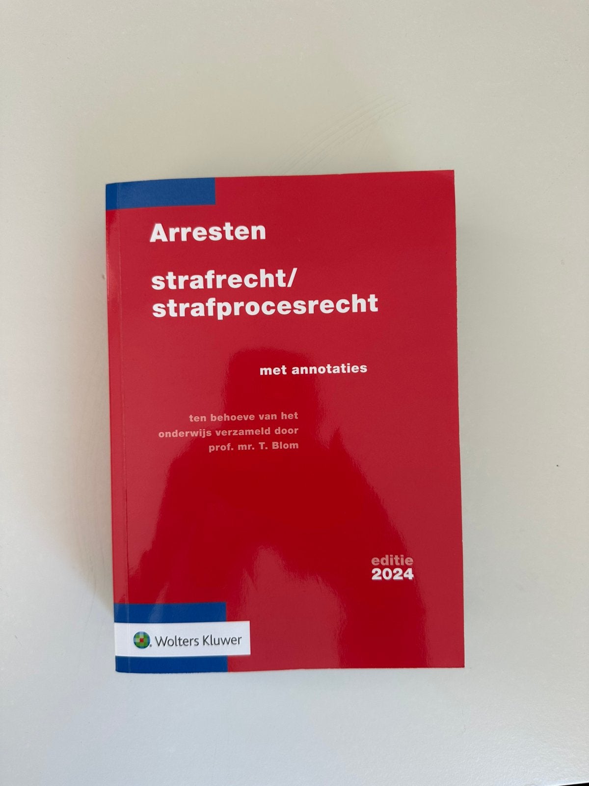 Reader Strafrecht UvA, Ophalen of Verzenden, Alpha, Zo goed als nieuw, WO